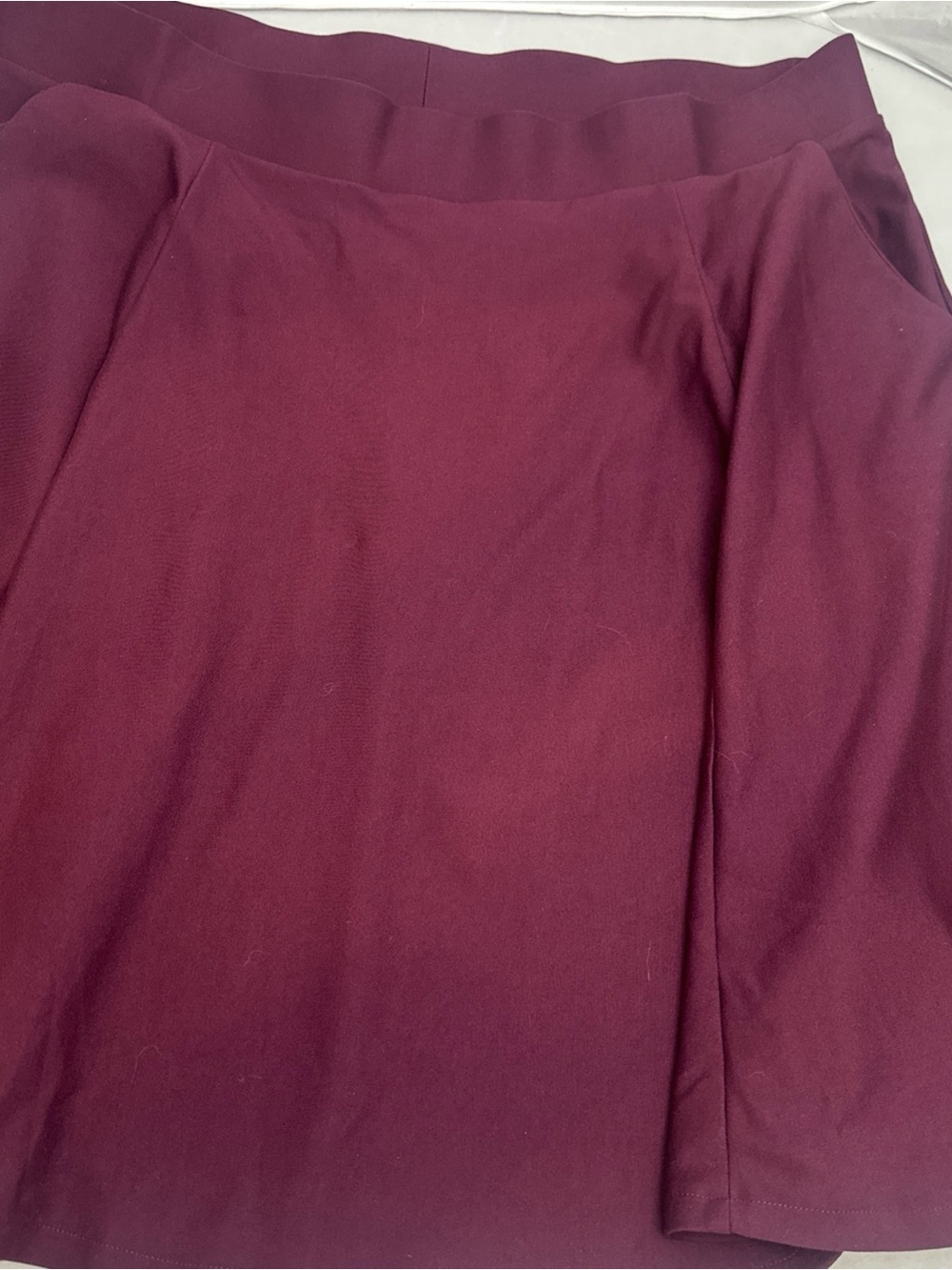 Torrid Burgundy Skater Skirt